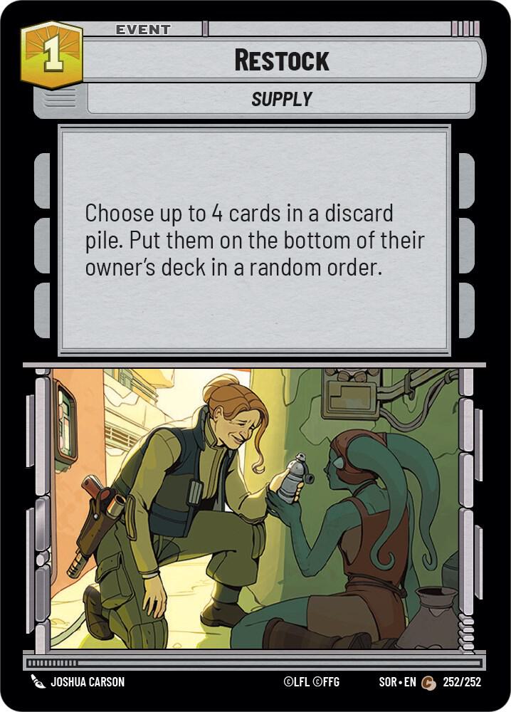 SWU Spark of the Rebellion - 252 Restock