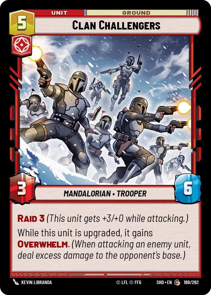 SWU Shadows of the Galaxy - Clan Challengers