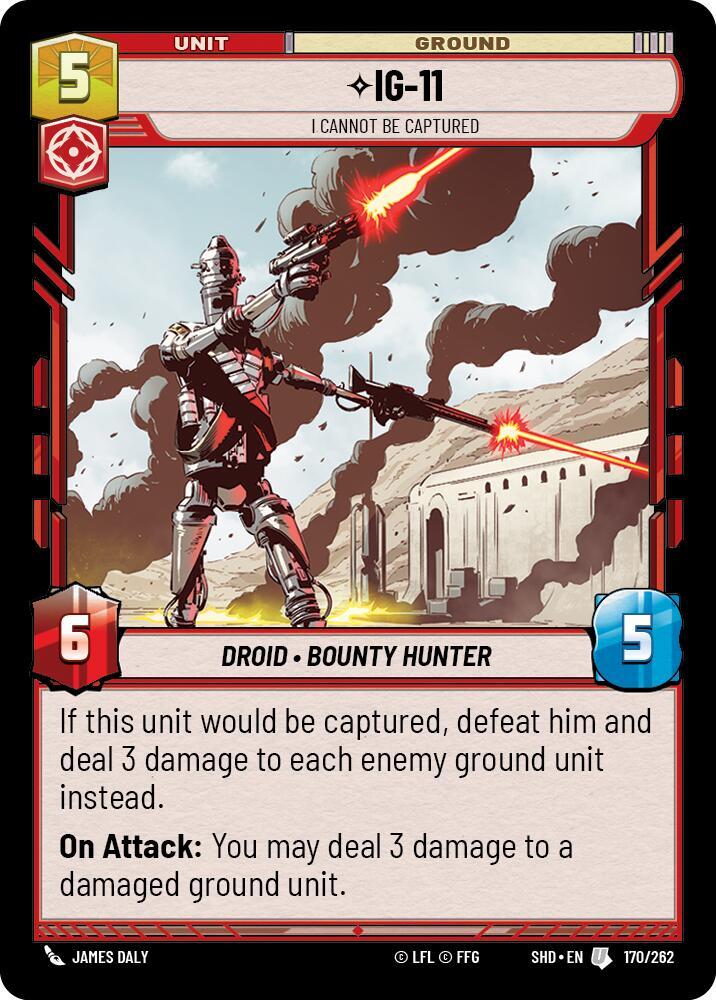 SWU Shadows of the Galaxy - IG-11