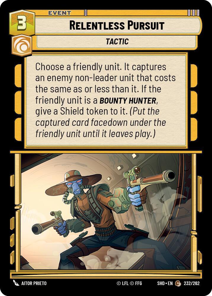 SWU Shadows of the Galaxy - Relentless Pursuit