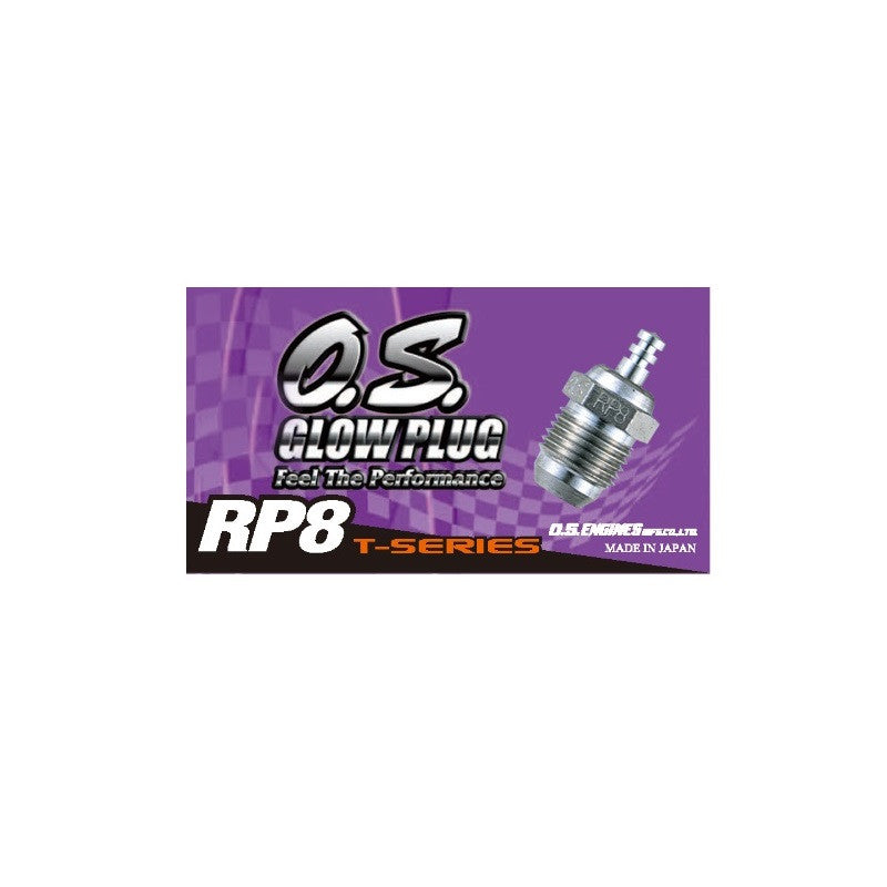 O.S. SPEED - Bujia RP8  Turbo Glow Plug "Cold"