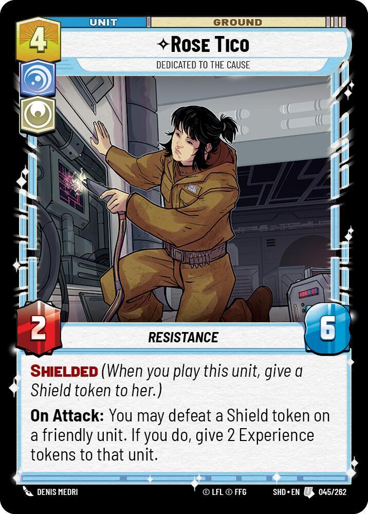 SWU Shadows of the Galaxy - Rose Tico