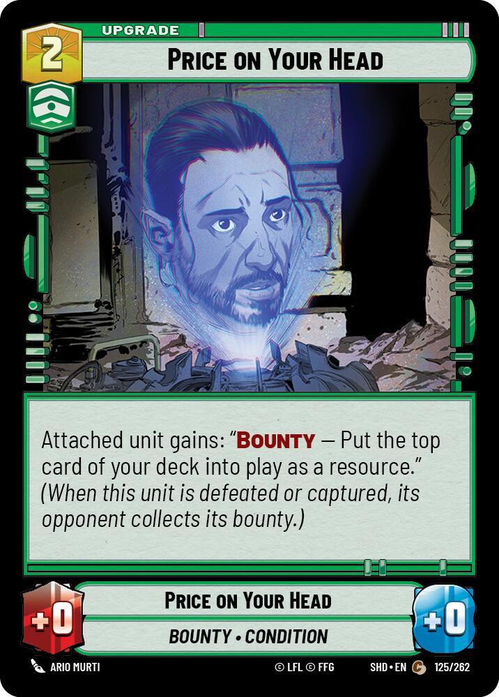 SWU Shadows of the Galaxy - Price on Your Head