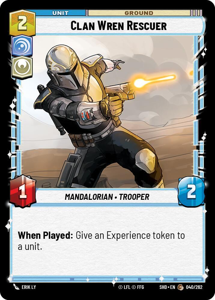 SWU Shadows of the Galaxy - Clan Wren Rescuer