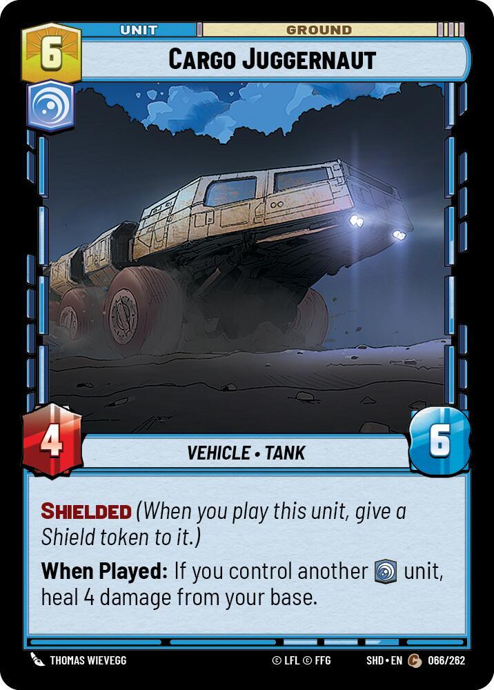 SWU Shadows of the Galaxy - Cargo Juggernaut