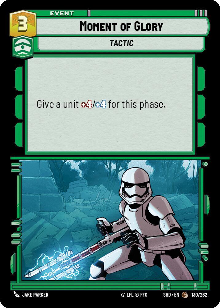 SWU Shadows of the Galaxy - Moment of Glory