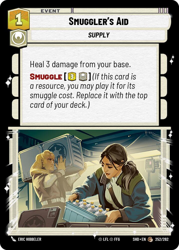 SWU Shadows of the Galaxy - Smuggler's Aid