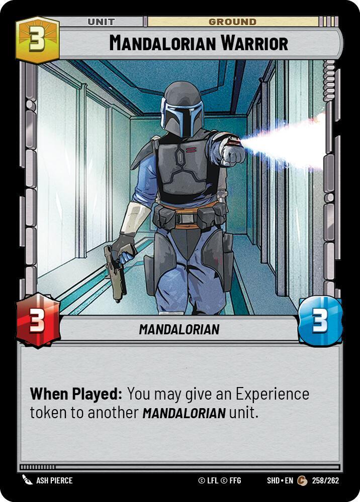 SWU Shadows of the Galaxy - Mandalorian Warrior