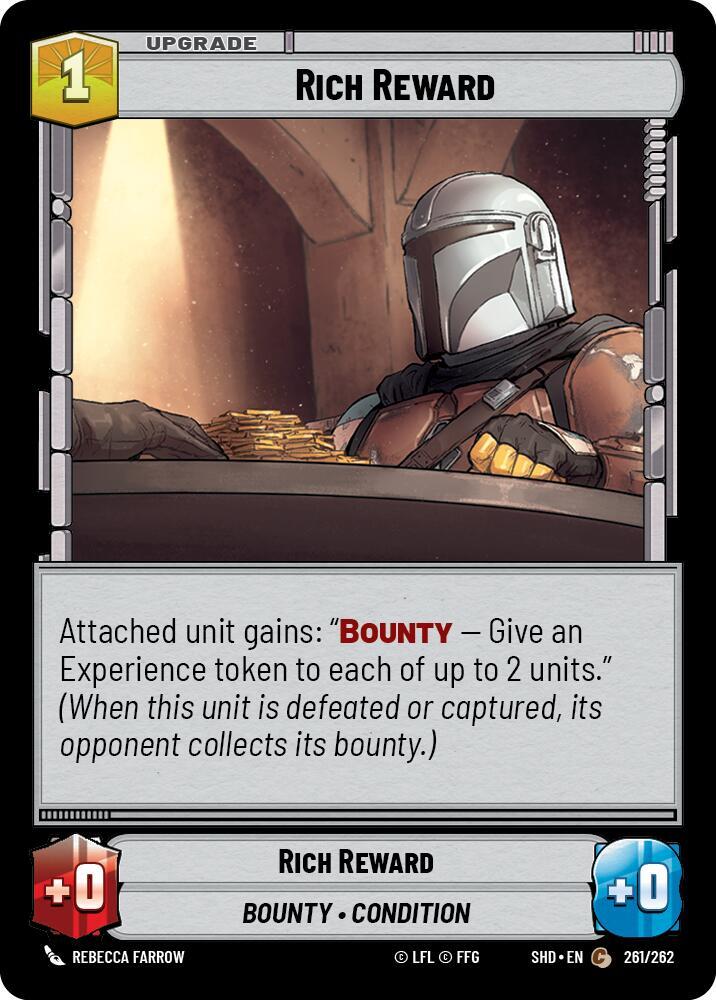 SWU Shadows of the Galaxy - Rich Reward