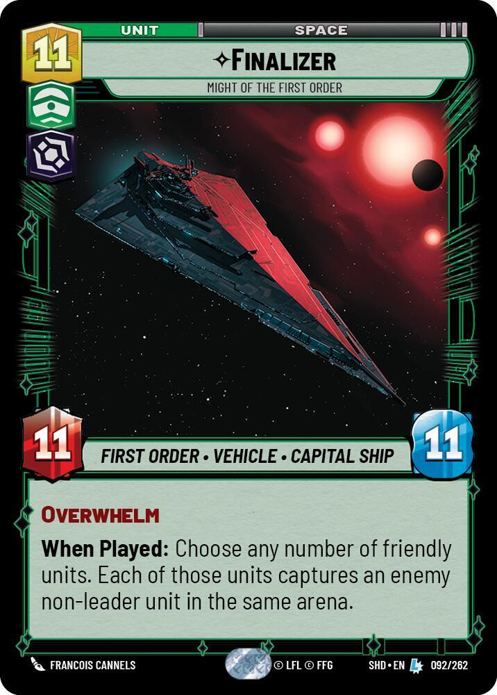 SWU Shadows of the Galaxy - Finalizer