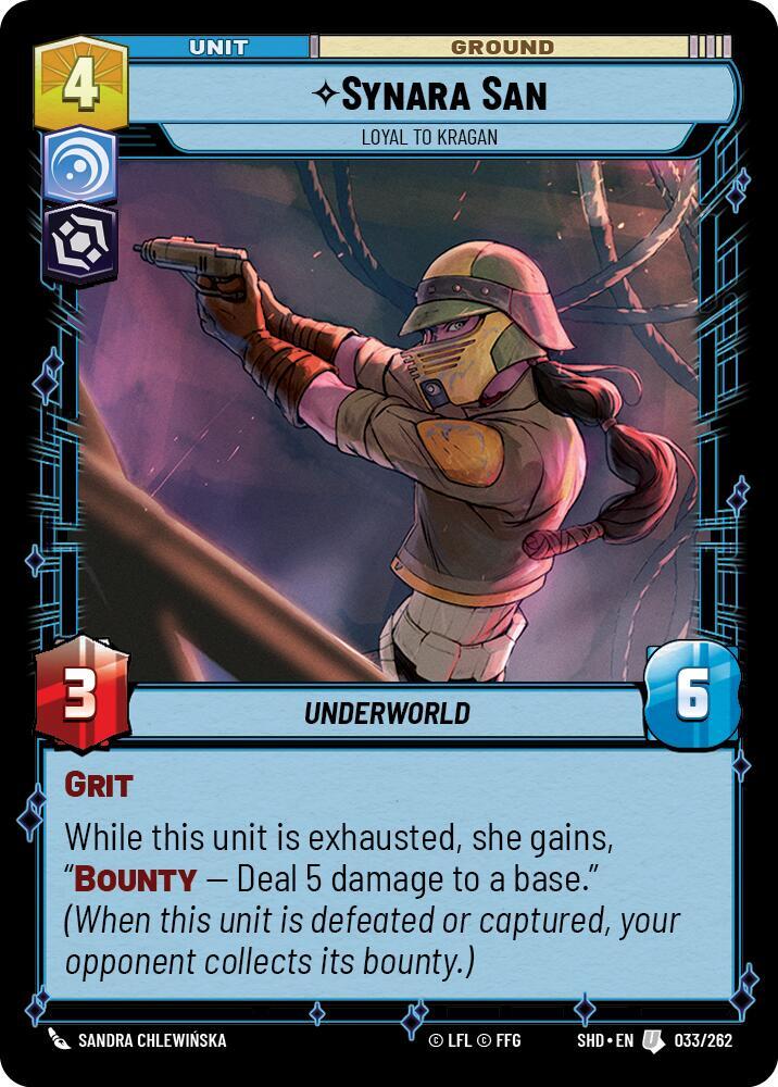 SWU Shadows of the Galaxy - Synara San