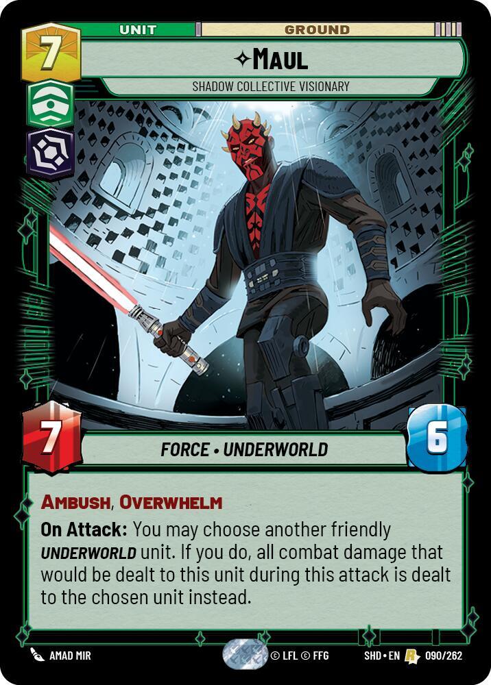 SWU Shadows of the Galaxy - Maul