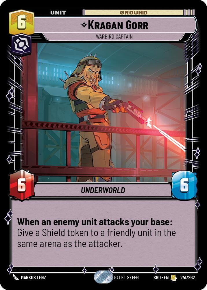 SWU Shadows of the Galaxy - Kragan Gorr