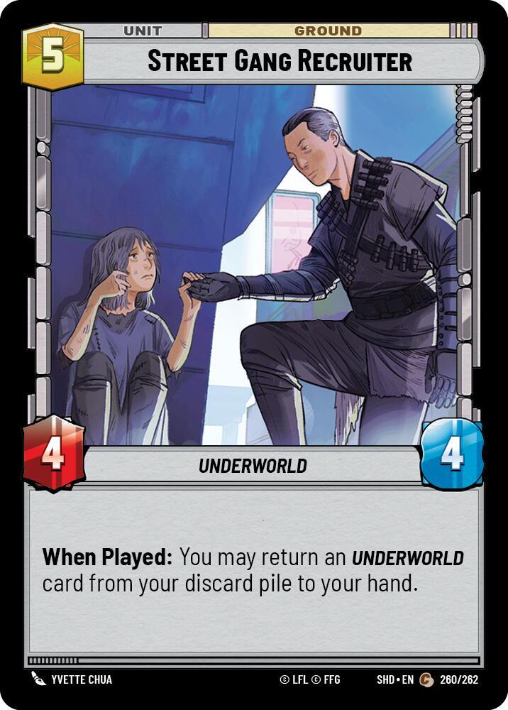SWU Shadows of the Galaxy - Street Gang Recruiter