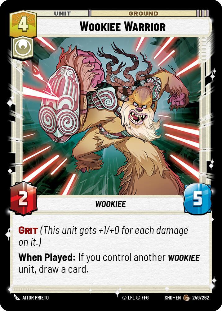 SWU Shadows of the Galaxy - Wookiee Warrior
