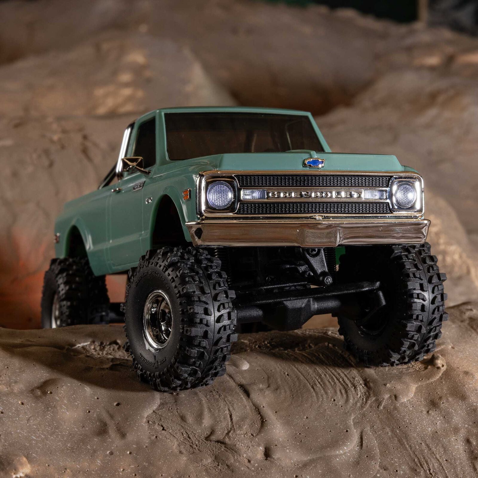 Axial - 1/30 Axial SCX30 Chevrolet K10 (Battery & Charger Included), Verde