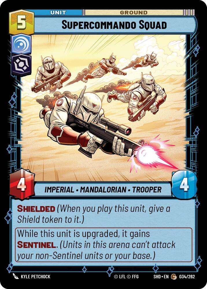 SWU Shadows of the Galaxy - Supercommando Squad