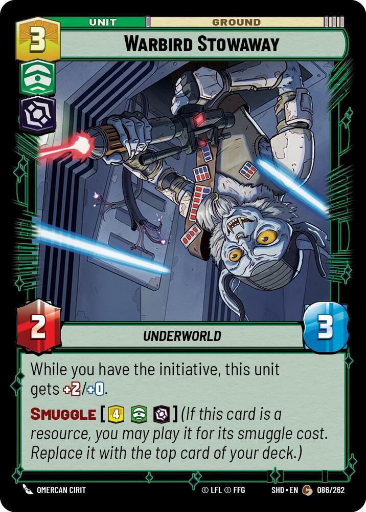 SWU Shadows of the Galaxy - Warbird Stowaway