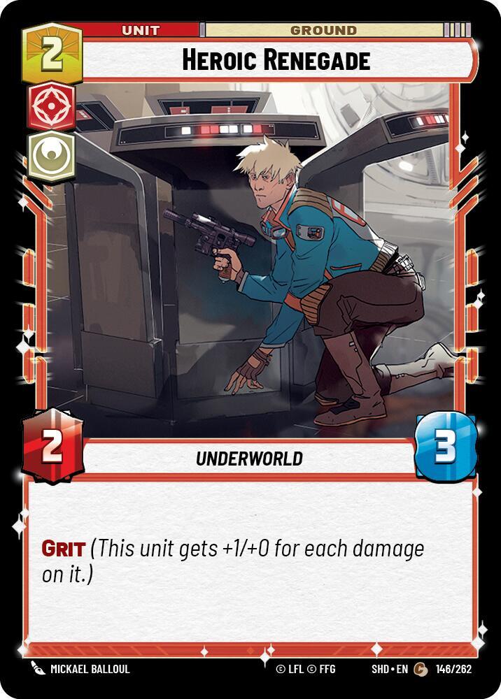 SWU Shadows of the Galaxy - Heroic Renegade
