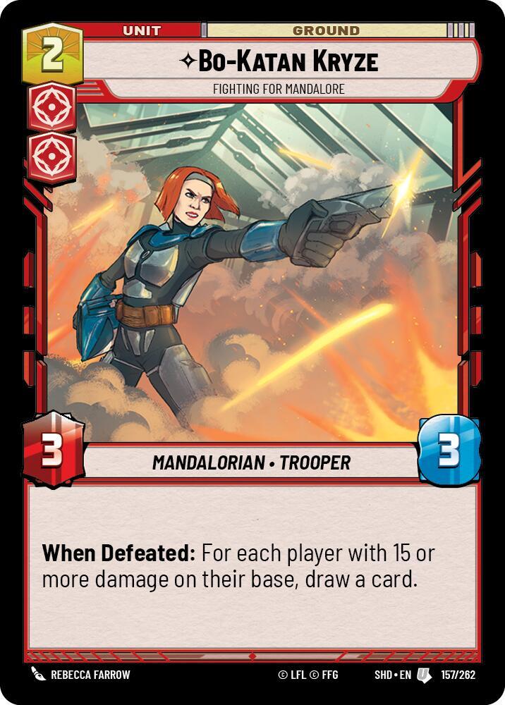 SWU Shadows of the Galaxy - Bo-Katan Kryze