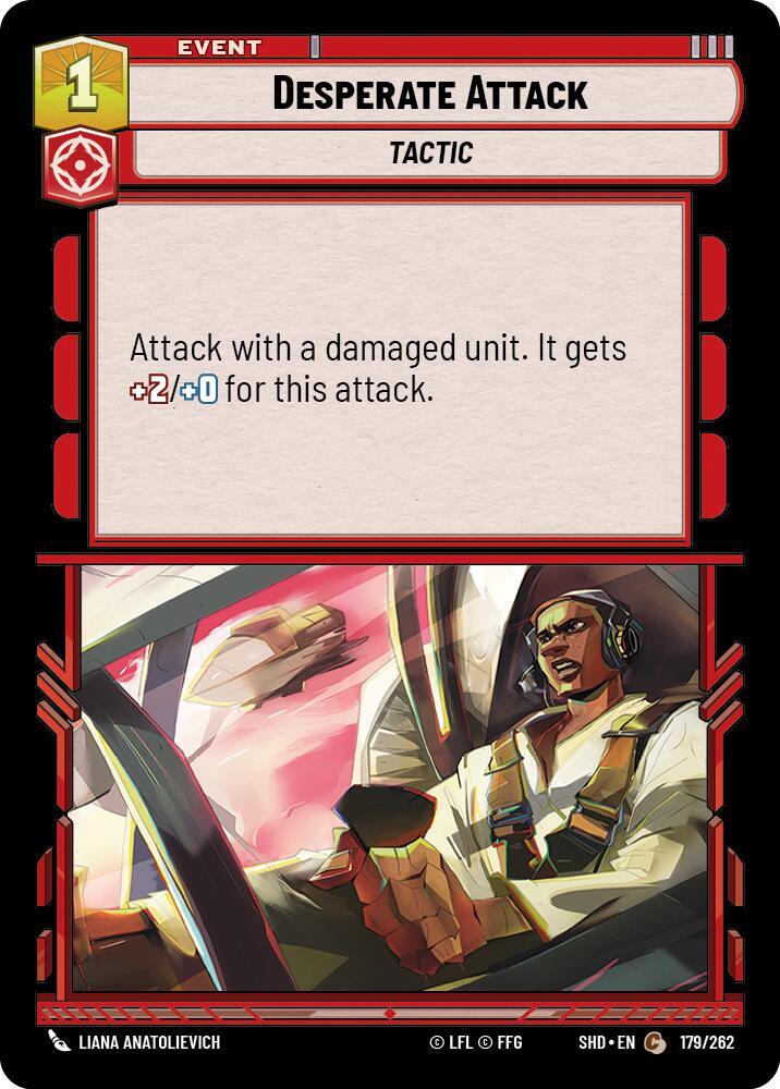 SWU Shadows of the Galaxy - Desperate Attack
