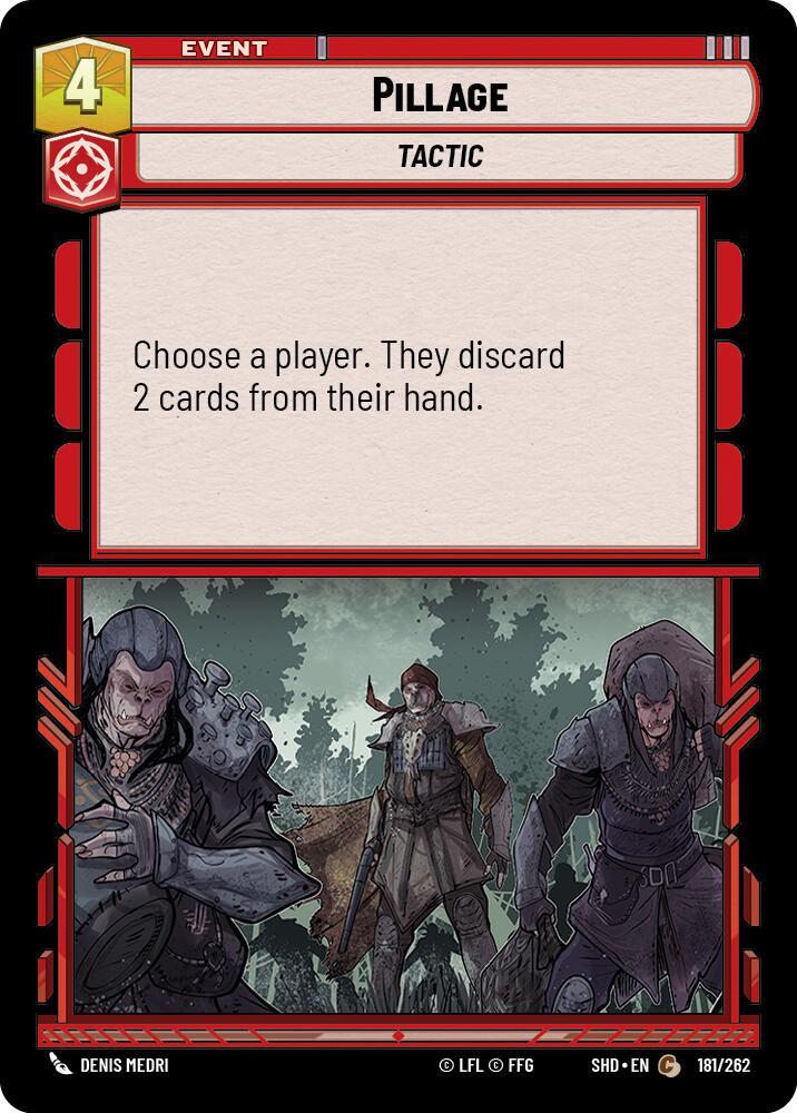 SWU Shadows of the Galaxy - Pillage