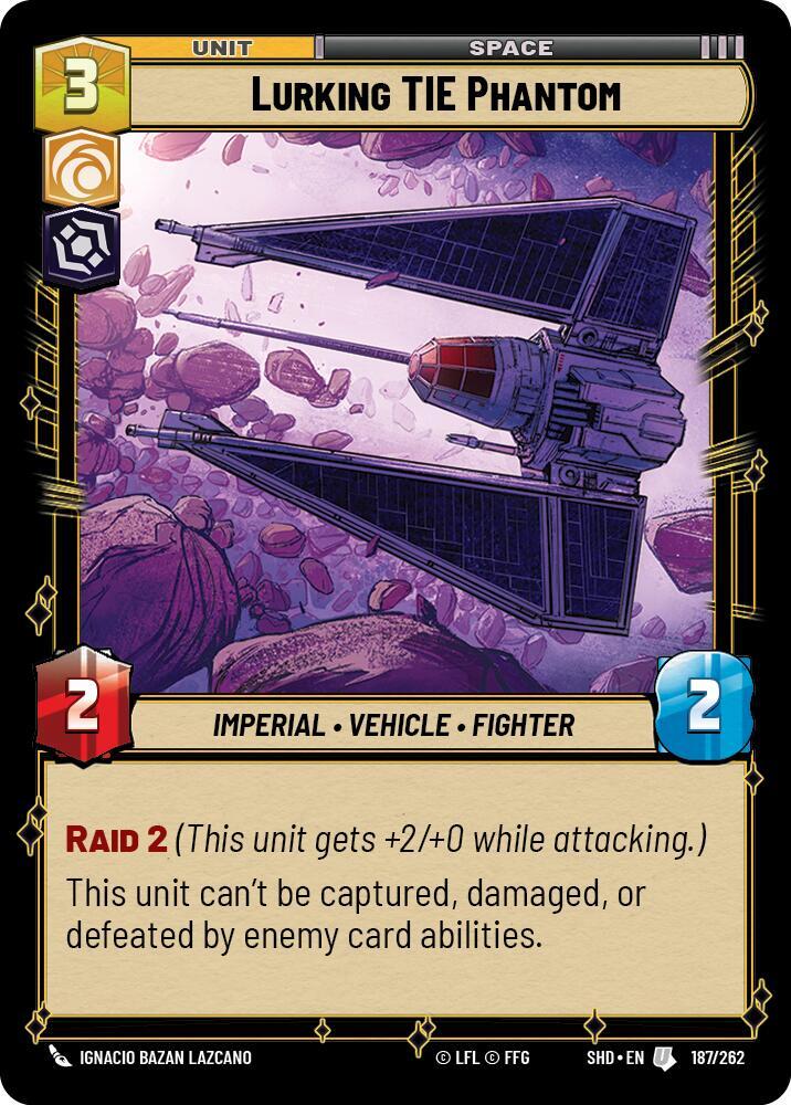 SWU Shadows of the Galaxy - Lurking TIE Phantom