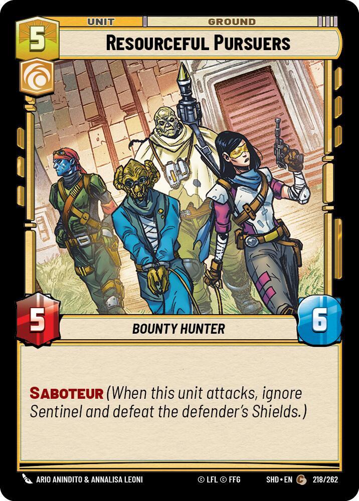 SWU Shadows of the Galaxy - Resourceful Pursuers