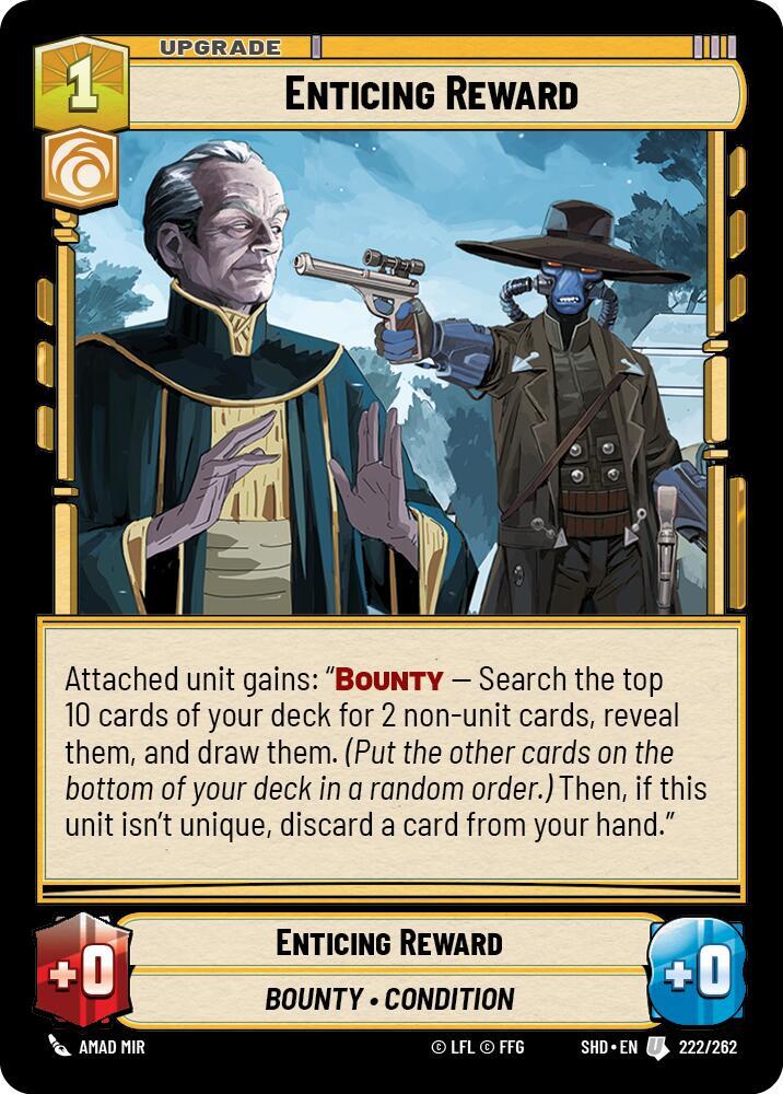 SWU Shadows of the Galaxy - Enticing Reward