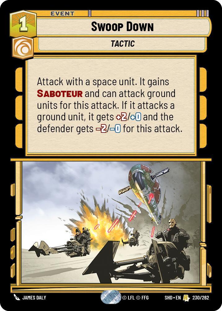SWU Shadows of the Galaxy - Swoop Down