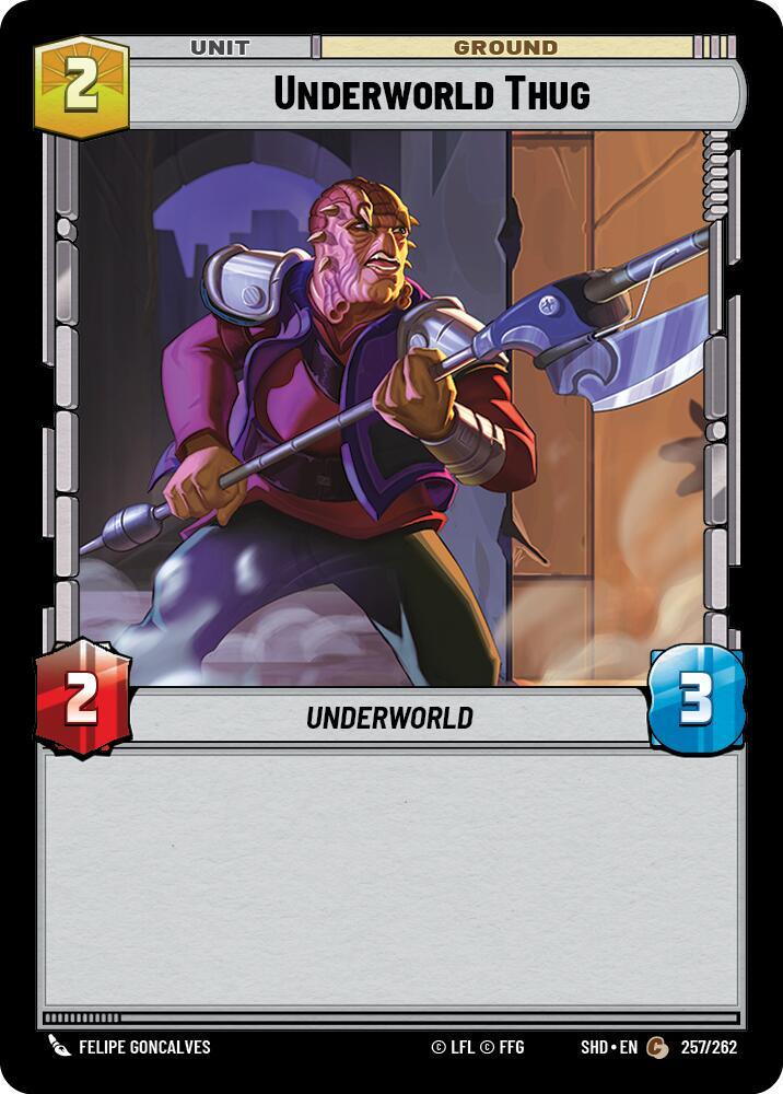 SWU Shadows of the Galaxy - Underworld Thug