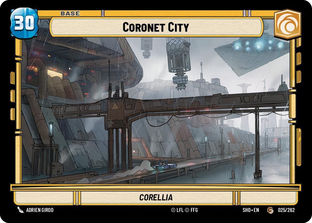 SWU Shadows of the Galaxy - Coronet City