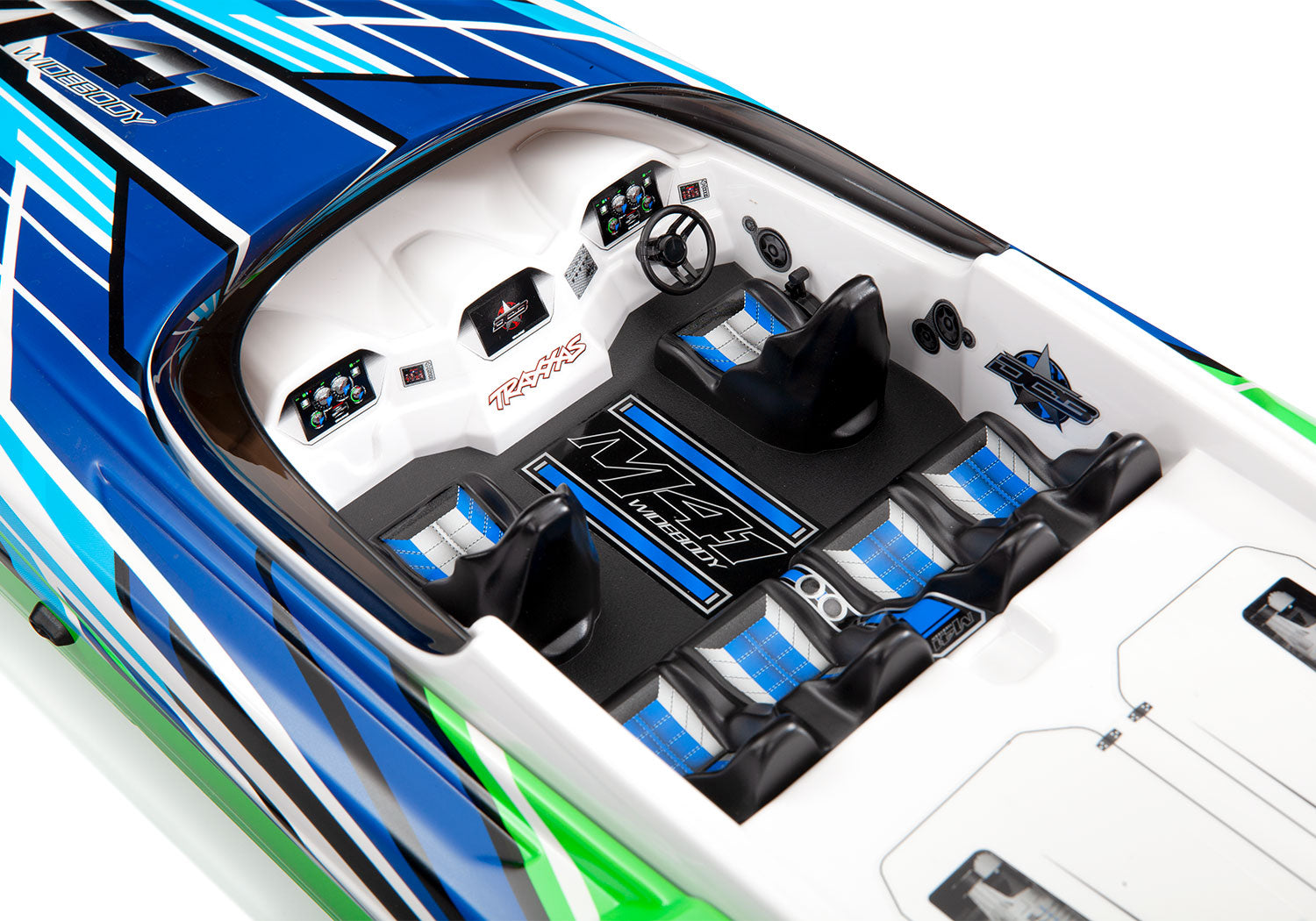 Traxxas - DCB M41 Widebody-Catamaran, Roja