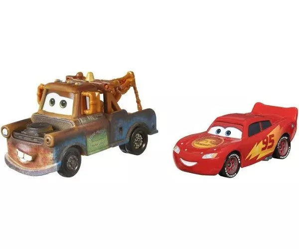 Mattel - Disney Pixar Cars - On the Road, Mate Viajero / Rayo McQueen Viajero