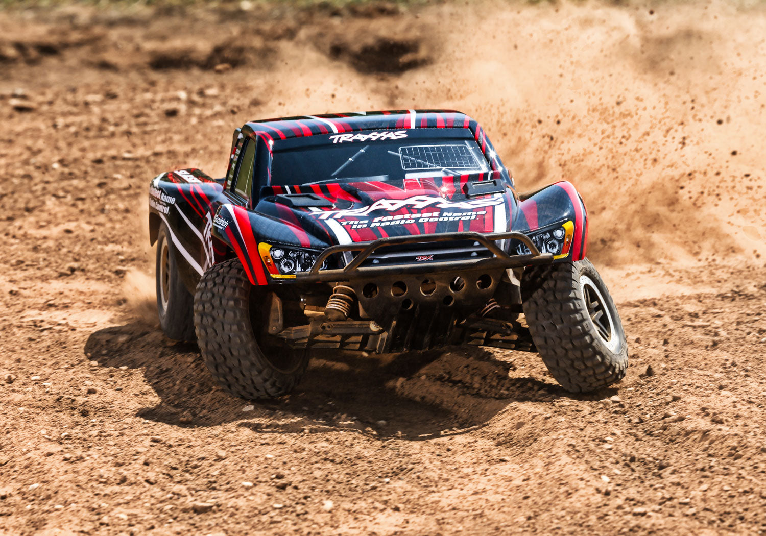 Traxxas - Slash 1/10 RTR 2WD Short Course Truck w/XL-5 ESC, TQ 2.4GHz Radio, Battery & USB-C Charger, Roja