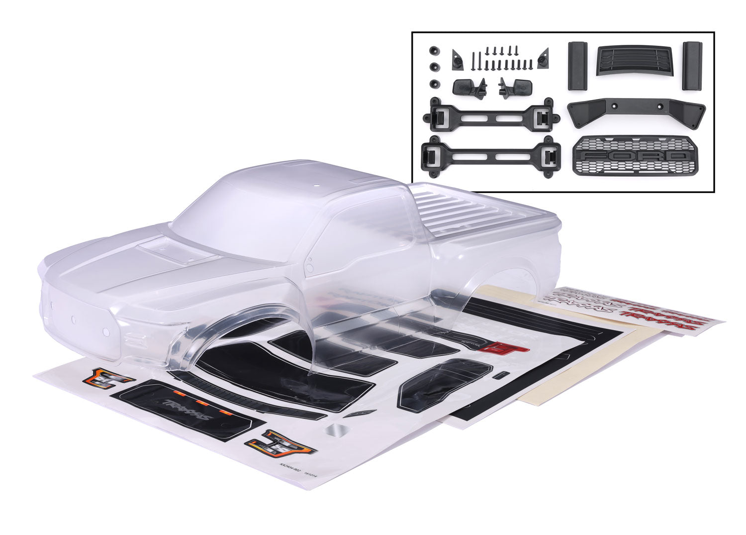 Traxxas - X-Monster Ford F-150 Clear Body (Copia)