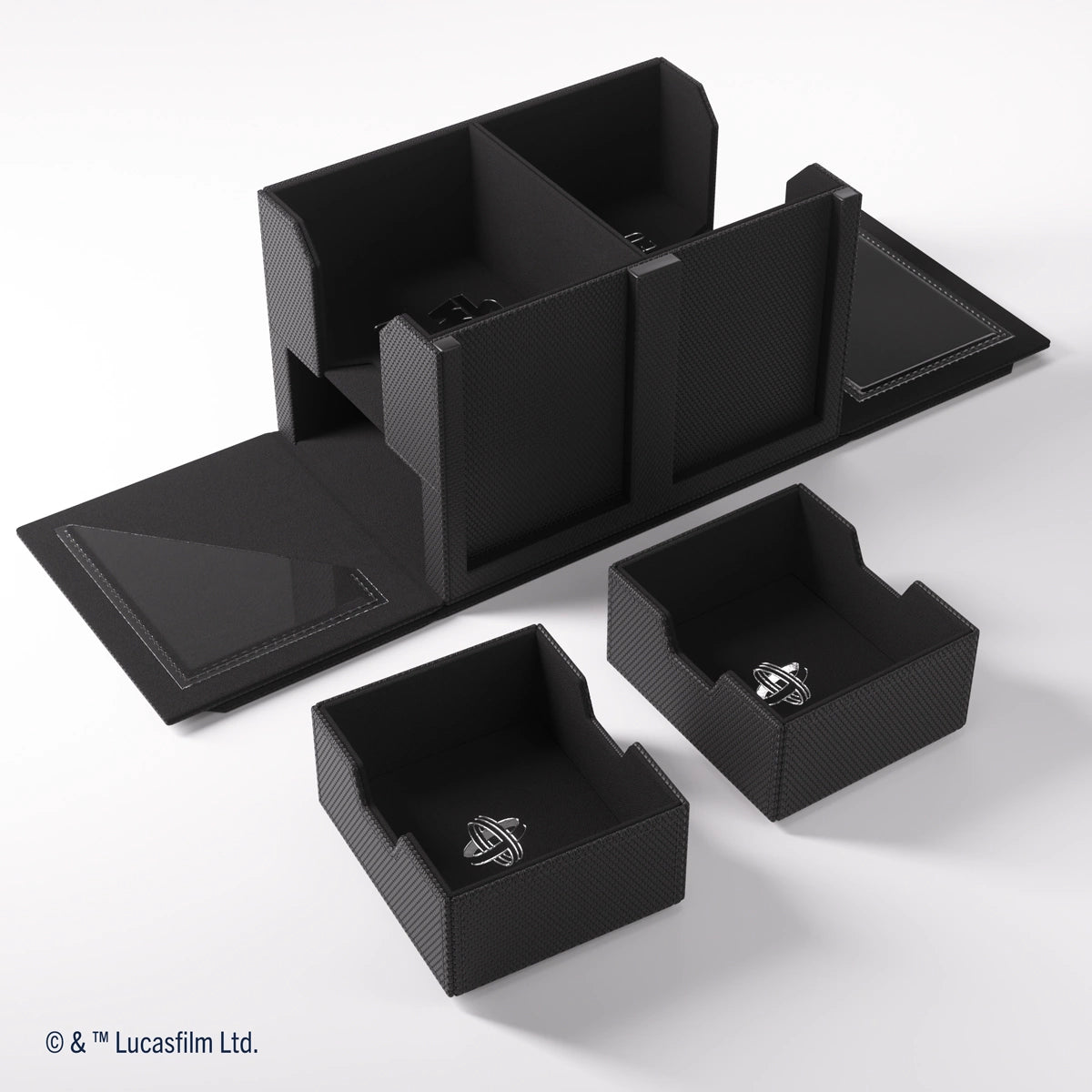 Gamegenic - Star Wars: Unlimited - Double Deck Pod - Estuche para tarjetas - Negro