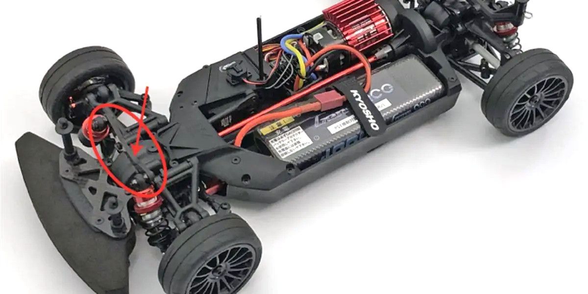 Kyosho - TC Carbon Front Shock Stay(FAZER MK2)