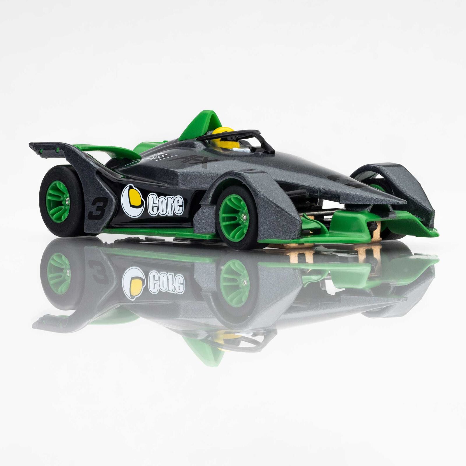 AFX - Formula N #3 Silver & Green, Escala 1/64