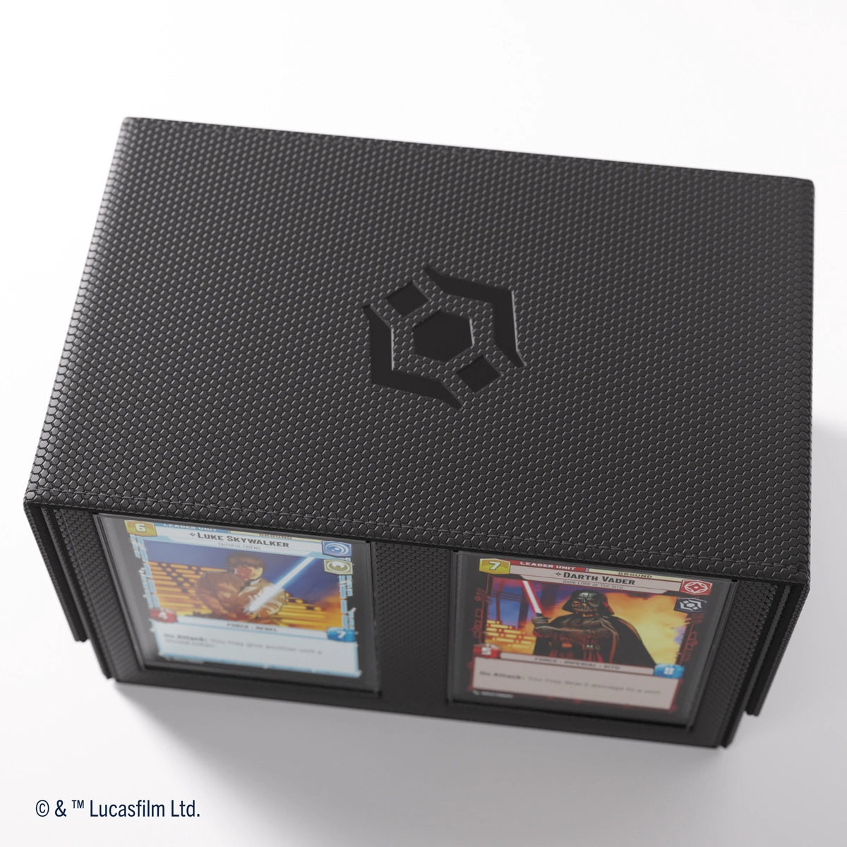 Gamegenic - Star Wars: Unlimited - Double Deck Pod - Estuche para tarjetas - Negro