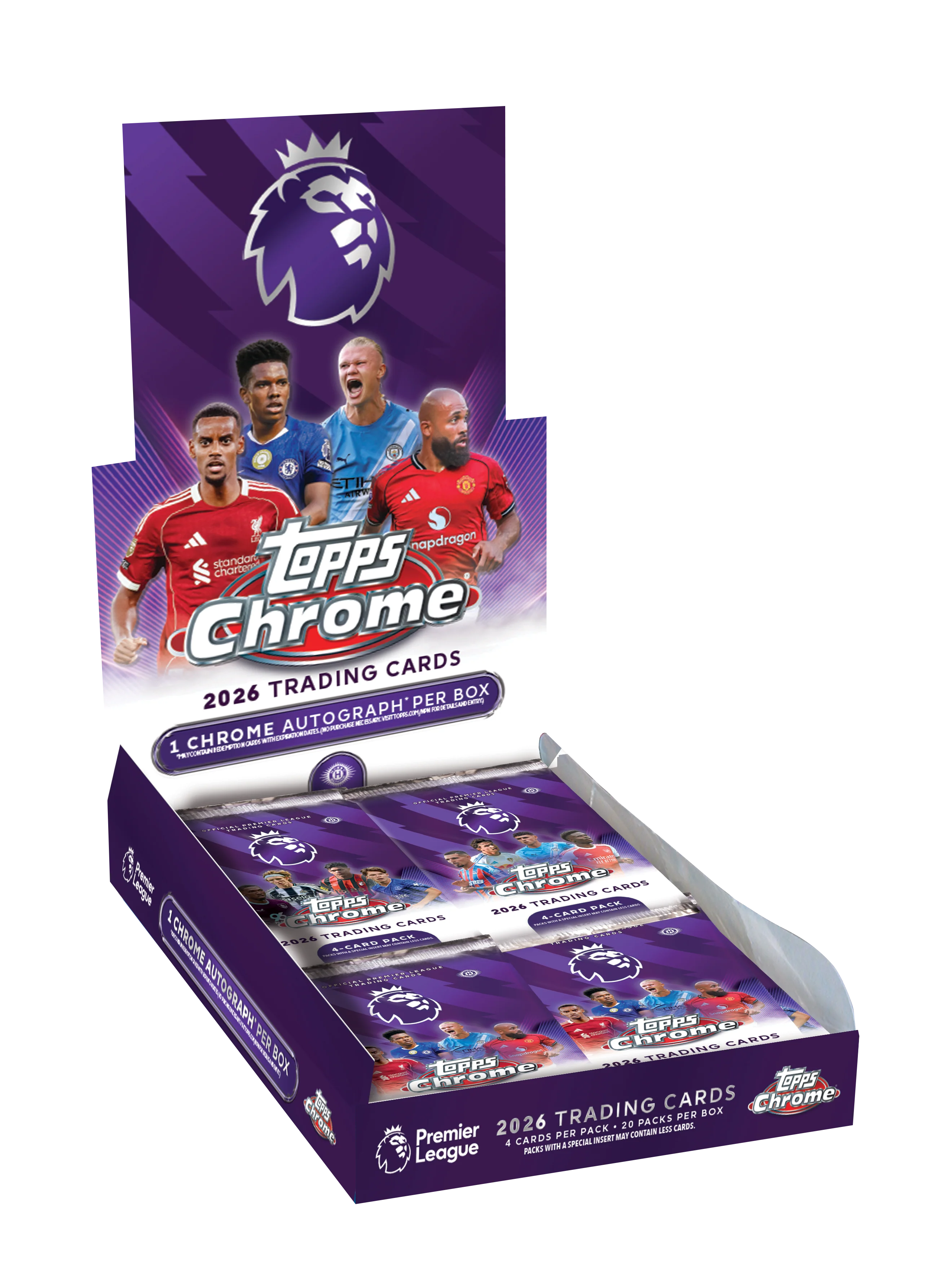 Topps Chrome® Premier League 2026 - Hobby Box