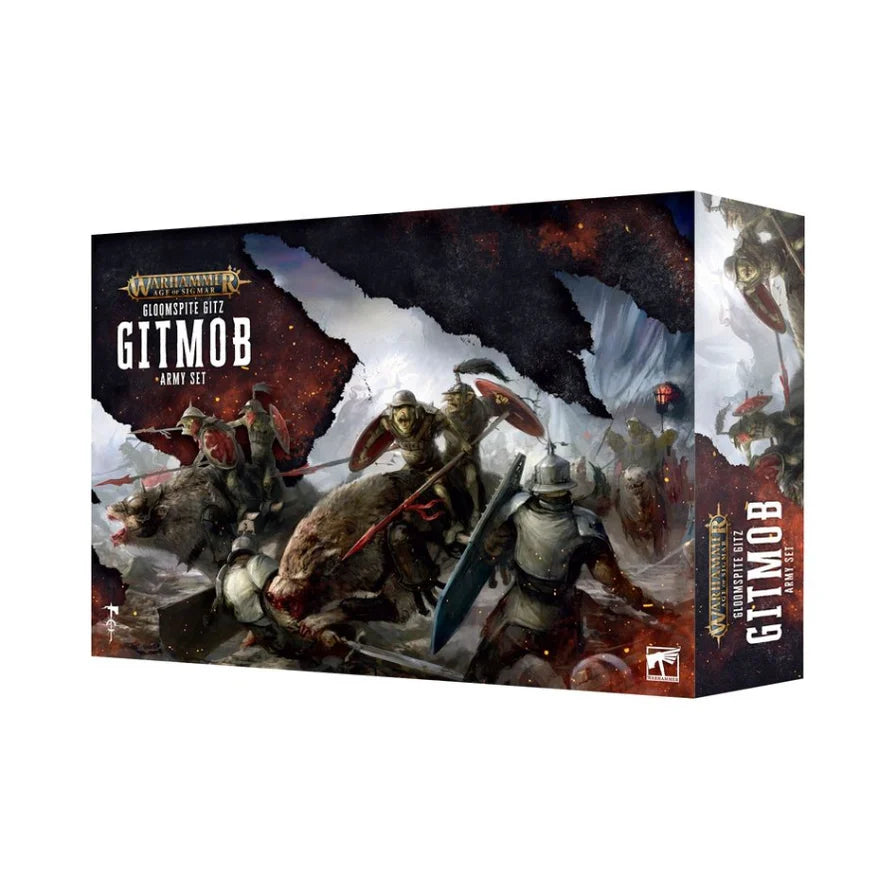 Games Workshop - Age of Sigmar: Gloomspite Gitz - Army set: Gitmob (Ingles)