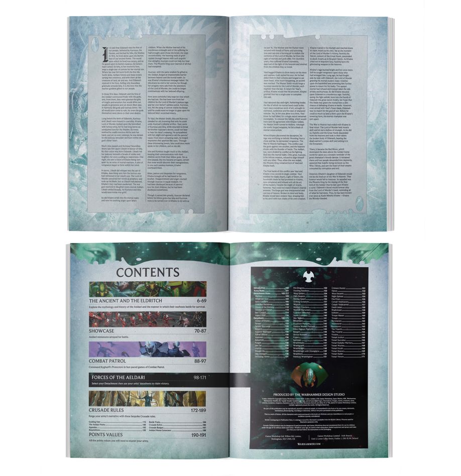 Games Workshop - Aeldari Codex (Inglés)