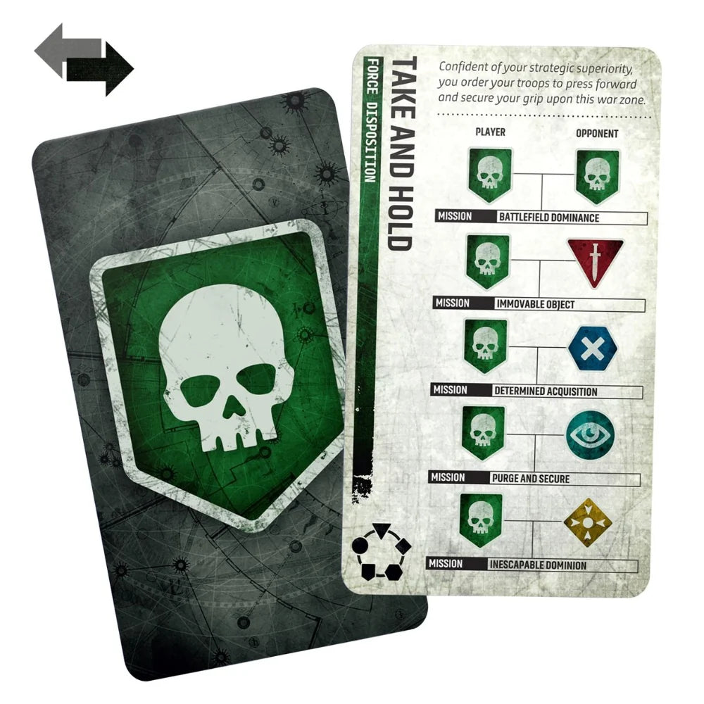 Games Workshop - Warhammer 40,000: Mazo de misiones - Chapter Approved 2026-27 (Inglés)