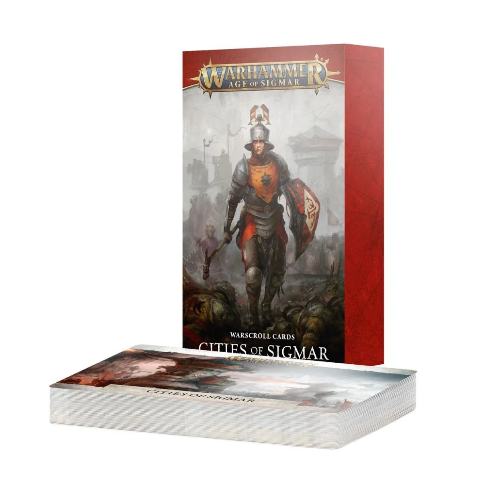 Games Workshop - Cities of Sigmar: Warscroll Cards 2026 (Inglés) - Age of Sigmar