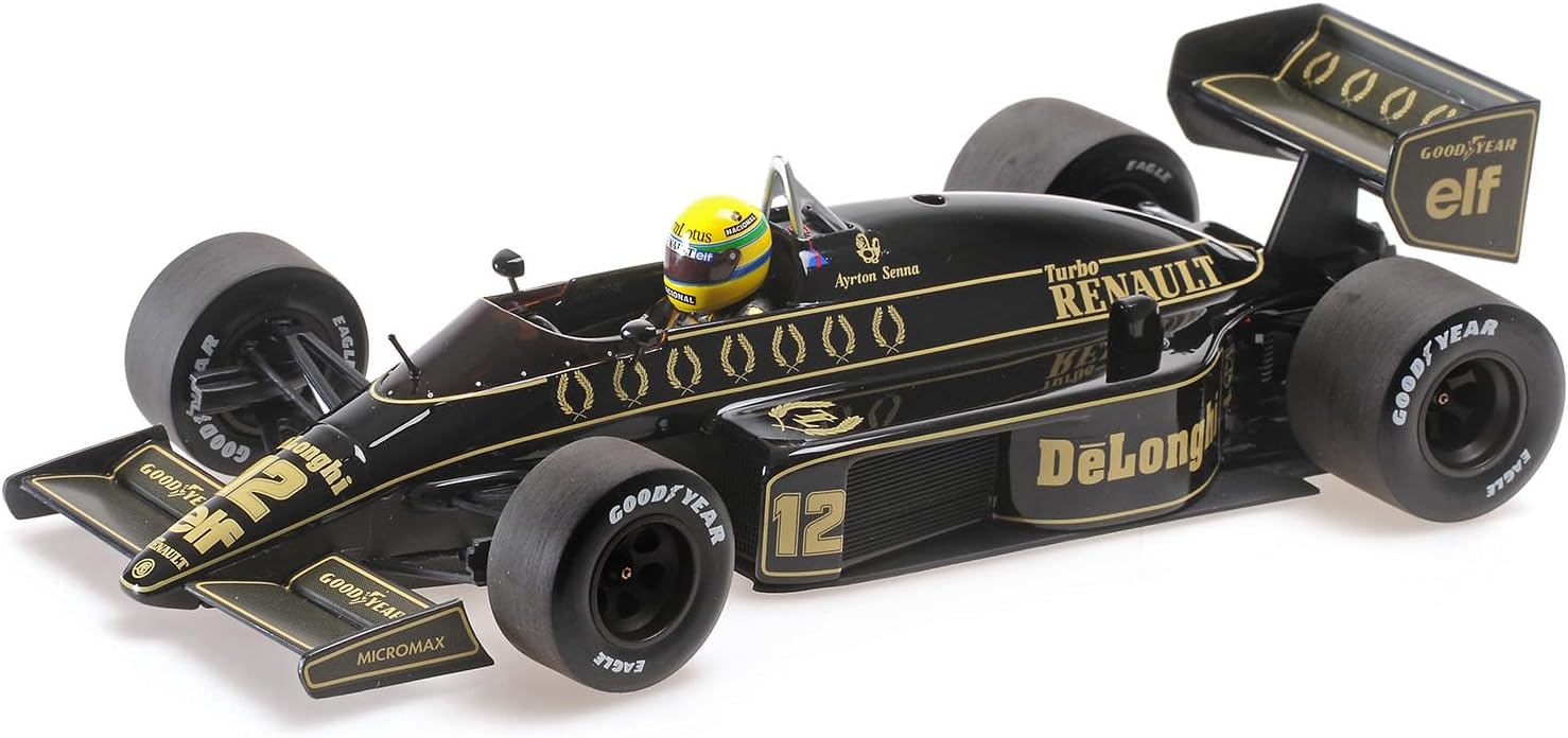 Minichamps - Ayrton Senna Lotus 98T Dirty Version #12 F1 1986, escala 1:18