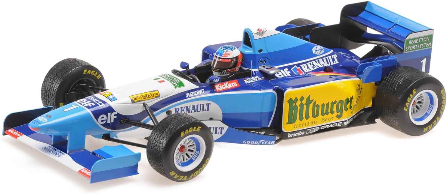 Minichamps - Michael Schumacher Benetton B195 #1 Winner Japanese GP F1 1995, escala 1:18