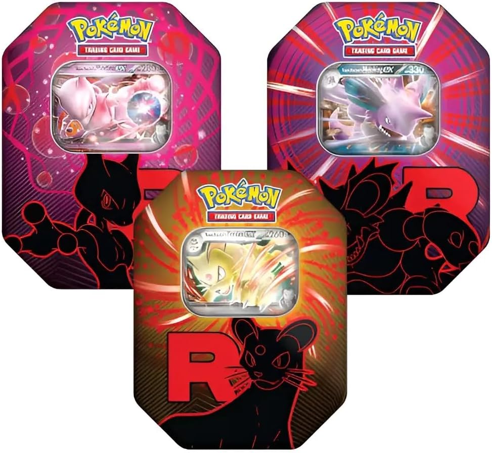 Pokemon TCG: Team Rocket Tin (Aleatorio) - Español