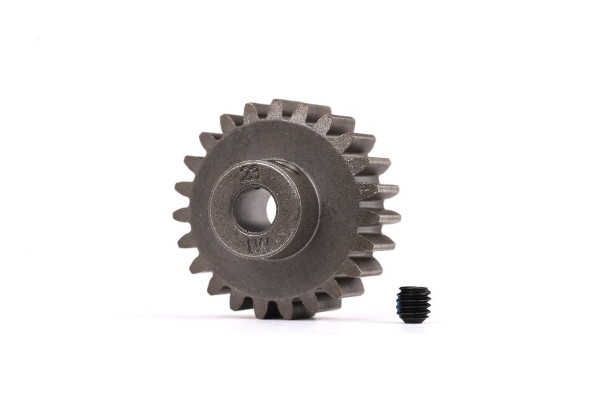 Traxxas - Piñón de 23 dientes (módulo 1,0), diámetro interior de 5 mm