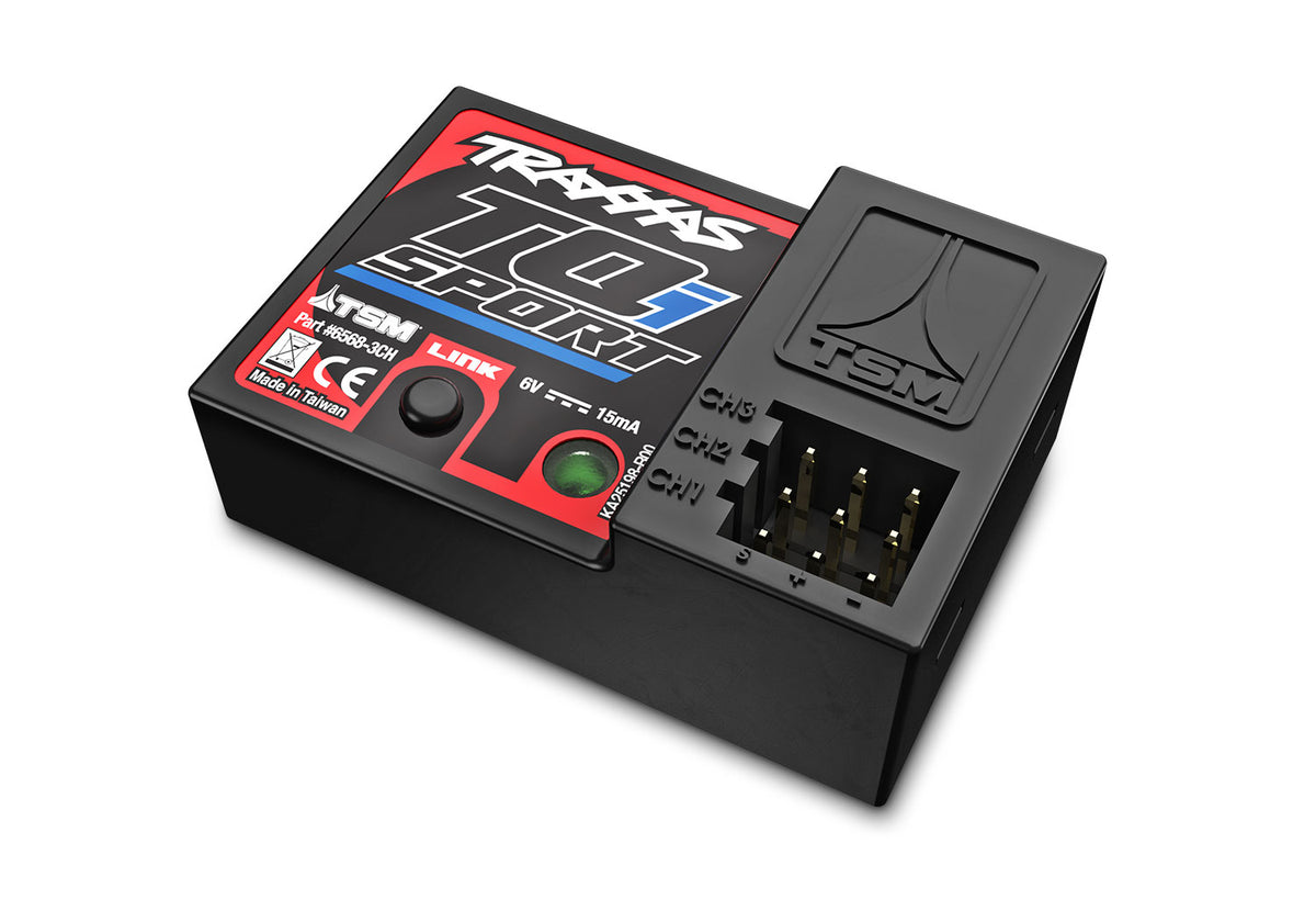 Traxxas - Rustler® 4x4 VX3 1/10 RTR 4WD Brushless Stadium Truck w/VX3 ESC, TQi™ Sport 2.4GHz Radio & TSM®, Morada